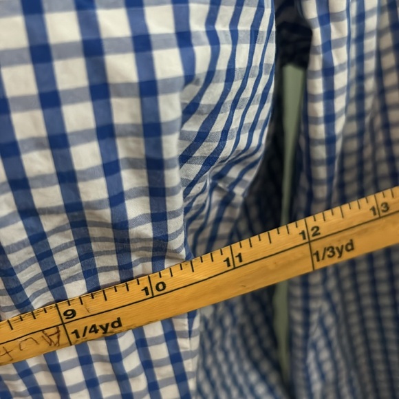 J. McLaughlin plaid top - Picture 4 of 4